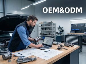 HJDP Auto Parts OEM & ODM Home Page Illustration