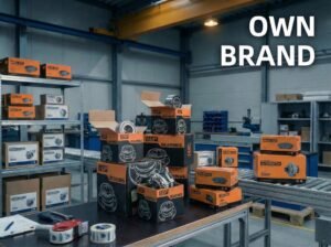 Display pictures of HJDP's own brand products