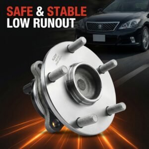 HJDP Front Axle Hub Assembly 5-Lug With ABS Sensor for Toyota Crown Reiz Hongqi OE 42550-30010R Auto Parts Wheel Hub Bearings