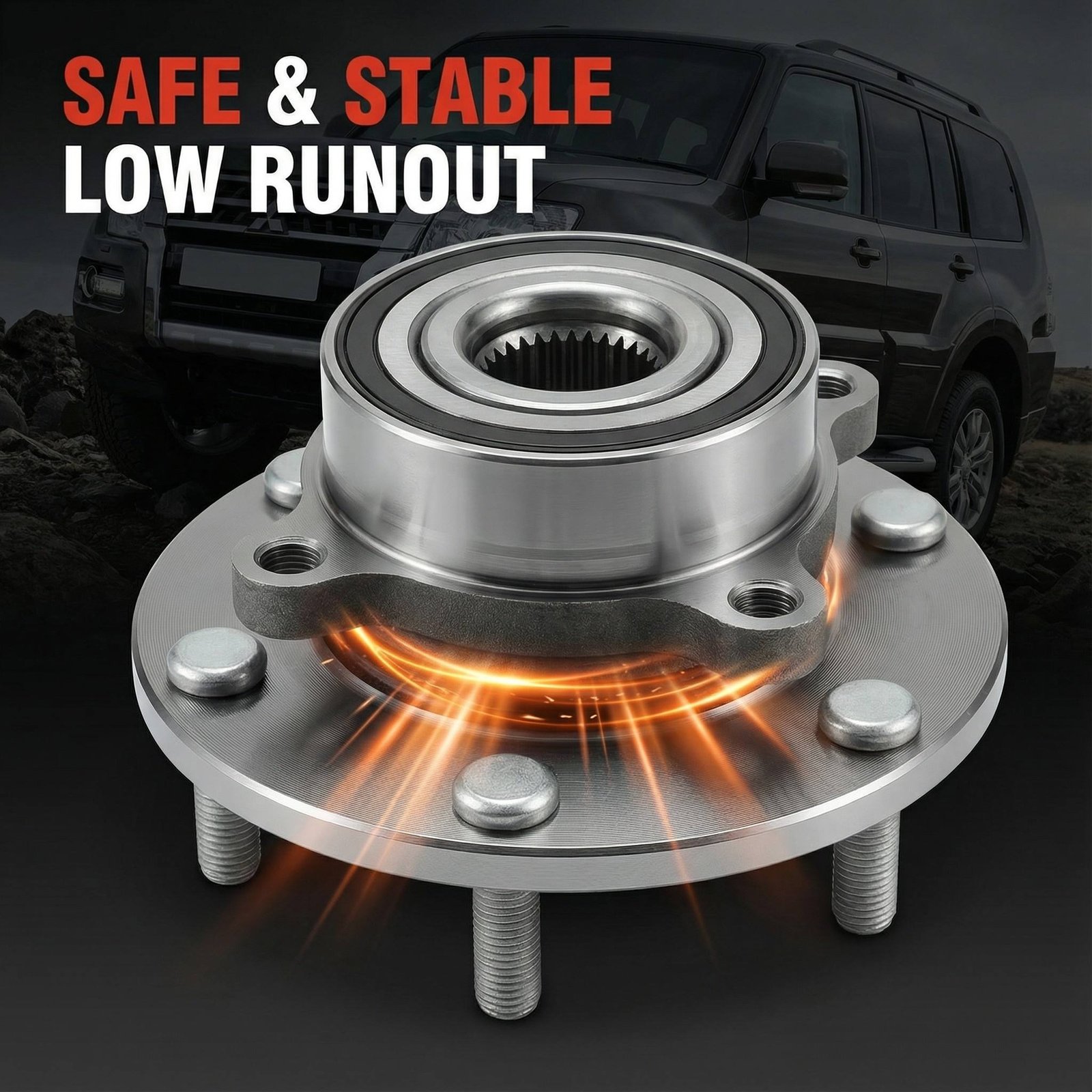 HJDP Rear Front Axle Assembly OEM 3880A015 906557 for Mitsubishi Pajero IV Montero Sport Durable Wheel Hub Bearings 1 HJDP Rear Front Axle Assembly OEM 3880A015 906557 for Mitsubishi Pajero IV Montero Sport Durable Wheel Hub Bearings