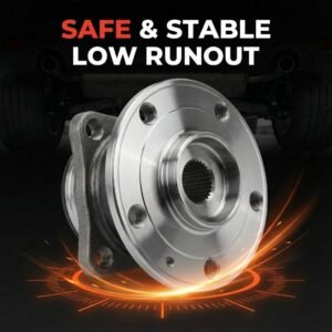 Premium 3-Bolt Flange Hub Unit 8V0498625A Compatible with Volkswagen ID.3 Touran L Magotan Auto Parts Wheel Hub Bearings