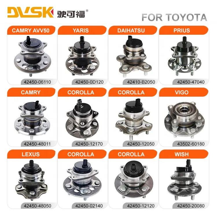 Wholesale Auto Front/Rear Wheel Hub for GAC Trumpchi Haval Hongqi Honda Toyota Chery Geely VW Buick Volvo Ford