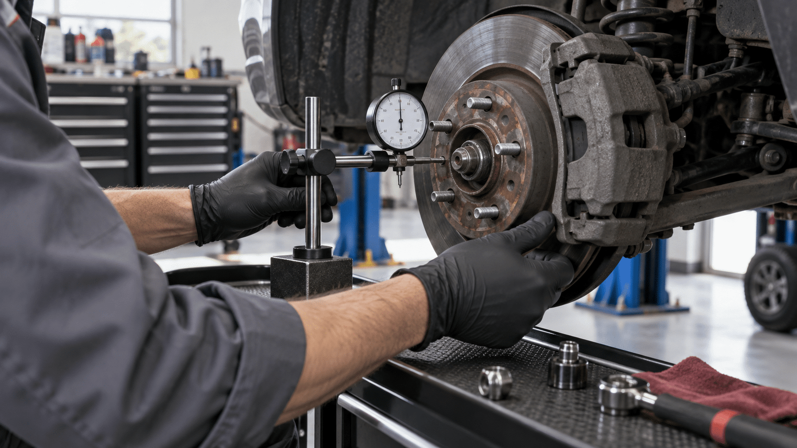 Safe wheel bearing inspection checklist
