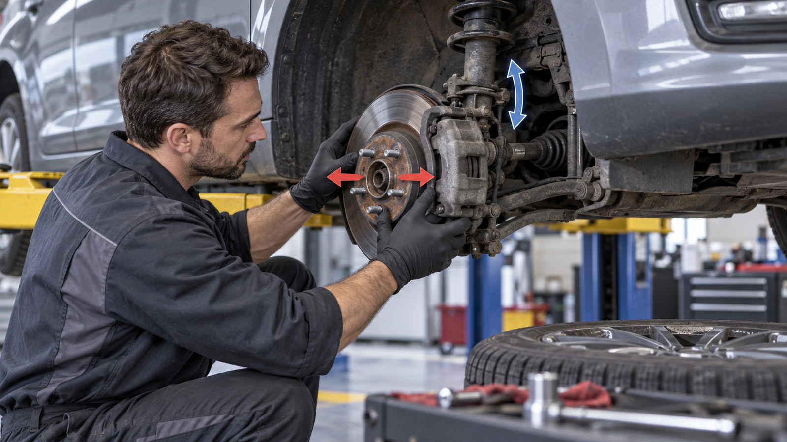 Guide to identifying which wheel bearing is failing