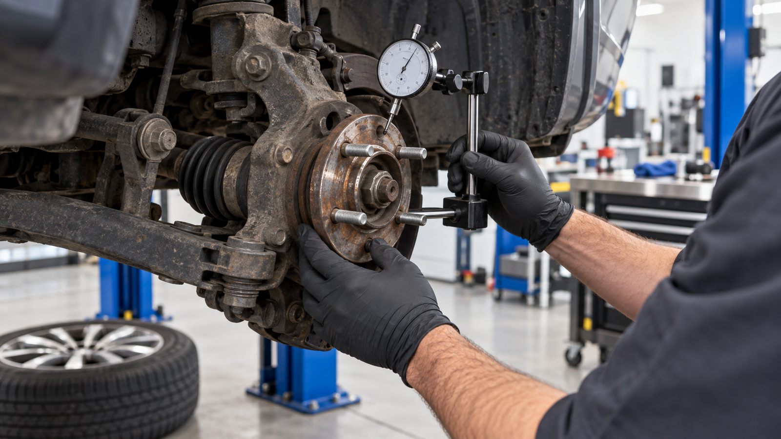 Wheel bearing replacement time and service planning